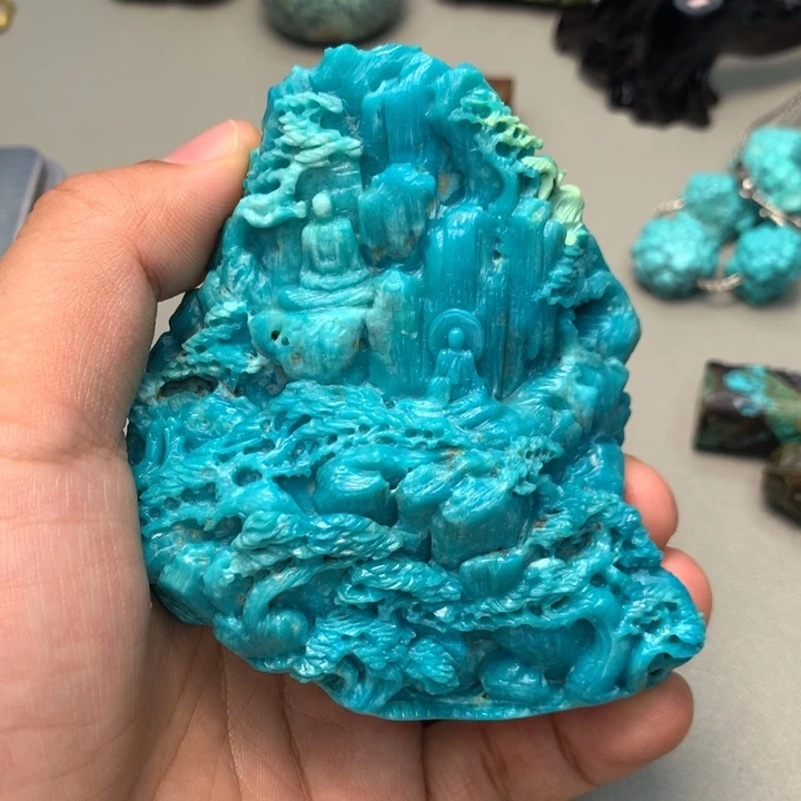 玖***9绿松石未镶嵌颈饰