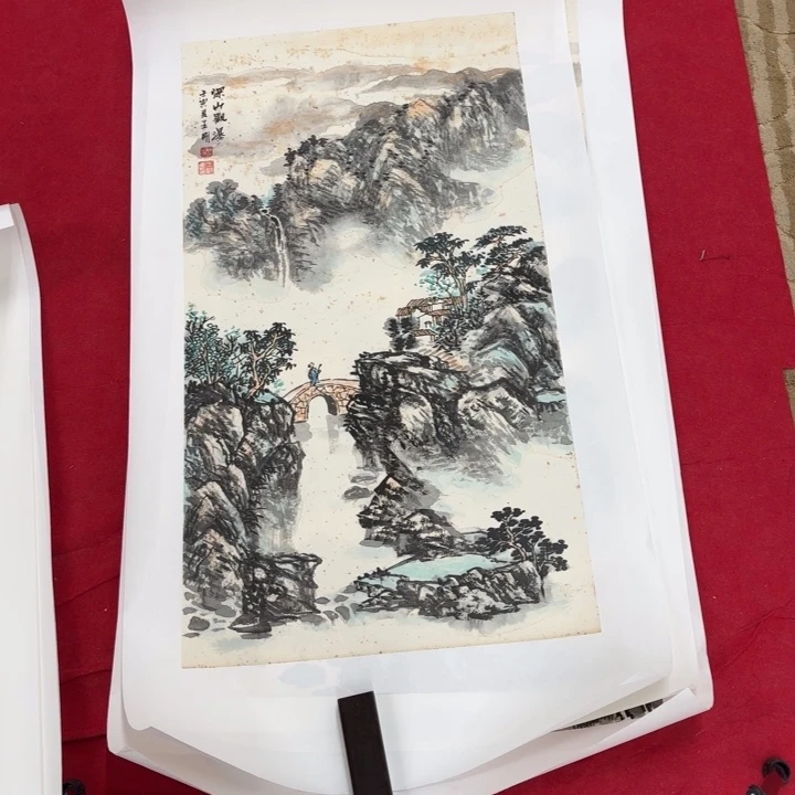 国画花鸟等图案和图案等