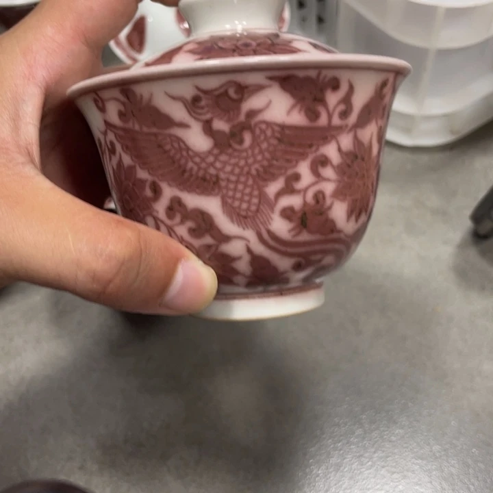 北***线摆件景德镇陶瓷老陶