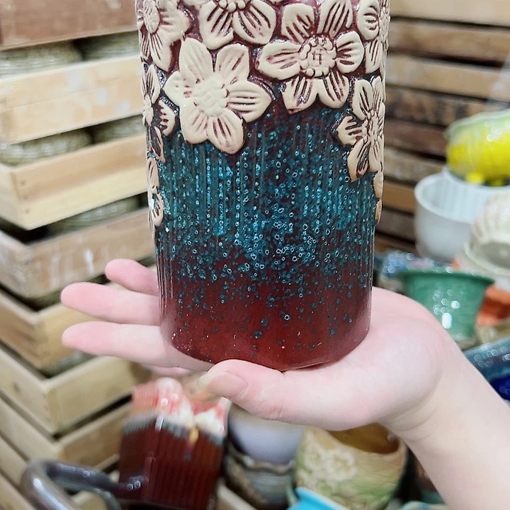 有孔，满10元发货多肉陶瓷花盆