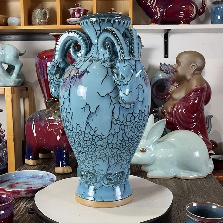 瓷片神垕镇钧瓷艺术