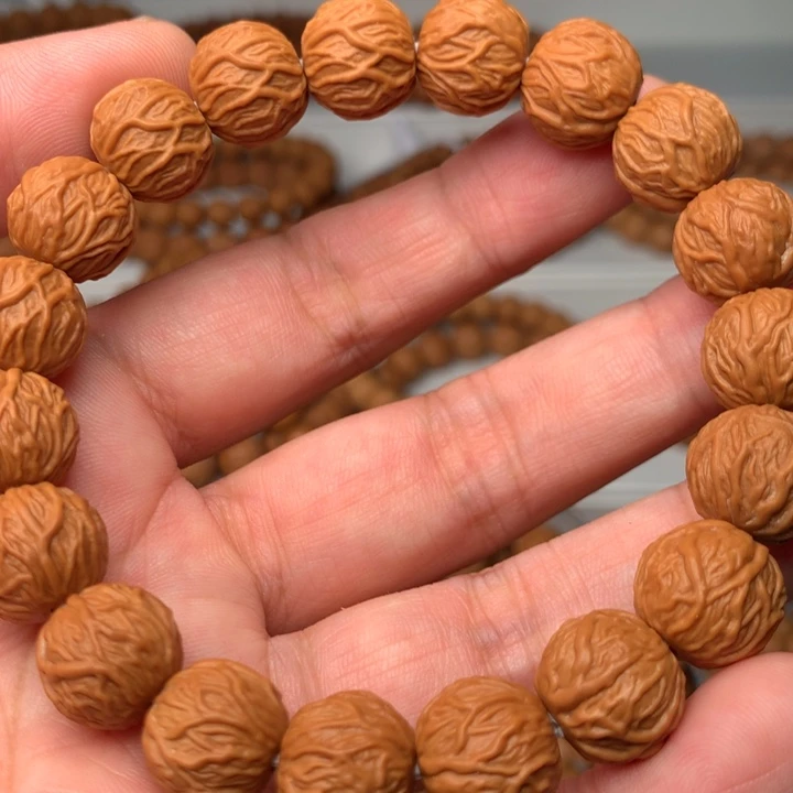 手串猴头核桃毒液全品素串