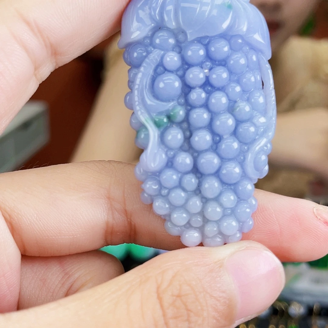 翡翠未镶嵌耳饰饰品