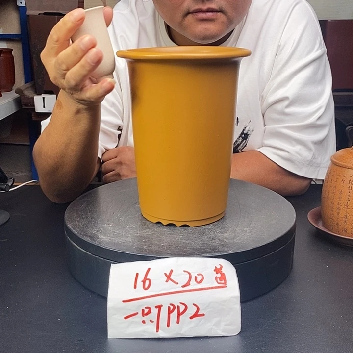 紫砂花盆货号一只TP2