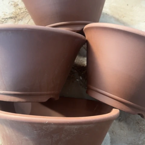 紫砂花盆100-4。100-4