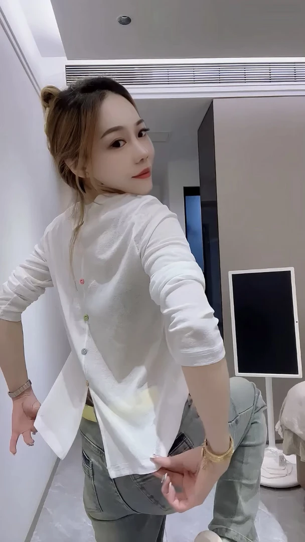 防晒罩衫女冰丝针织T恤上衣薄款超好看后背镂空长袖空调衫夏季