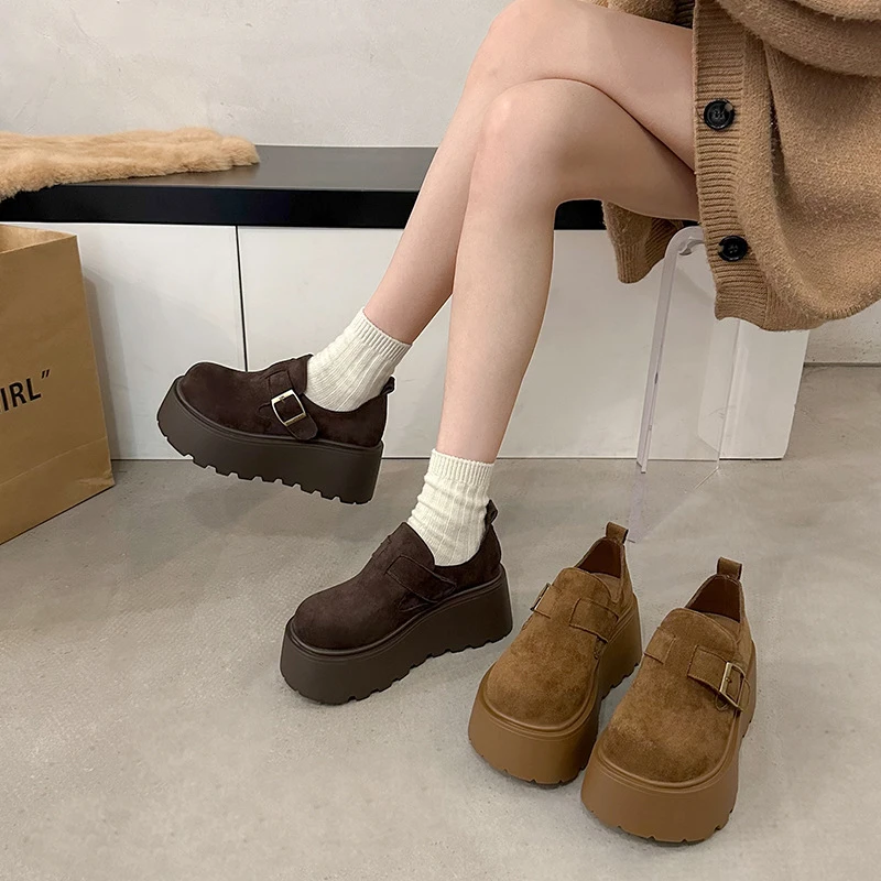 【粉咝团专享一人① 双】品牌补贴专柜直发新人补贴乐福鞋英伦风