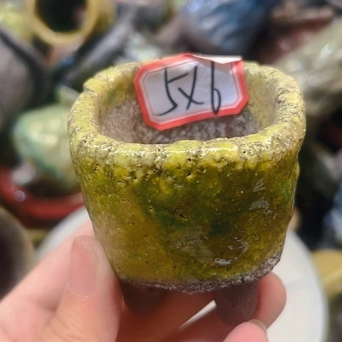 粗陶花盆手工花盆制作