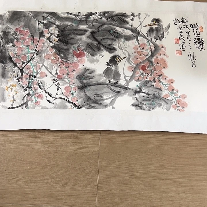 国画啊呜呜呜而生