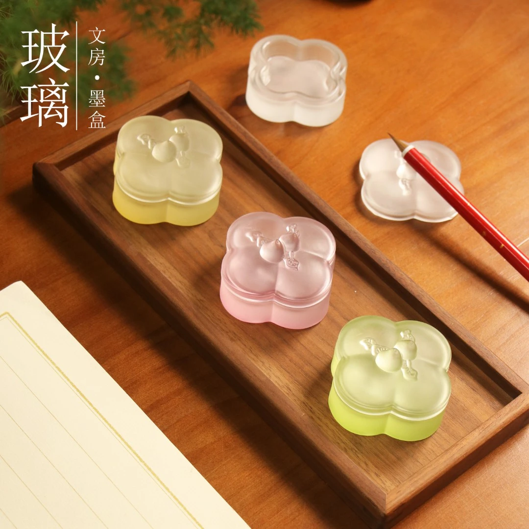 【玻璃墨盒】玻璃材质存墨储墨墨汁保存不干墨