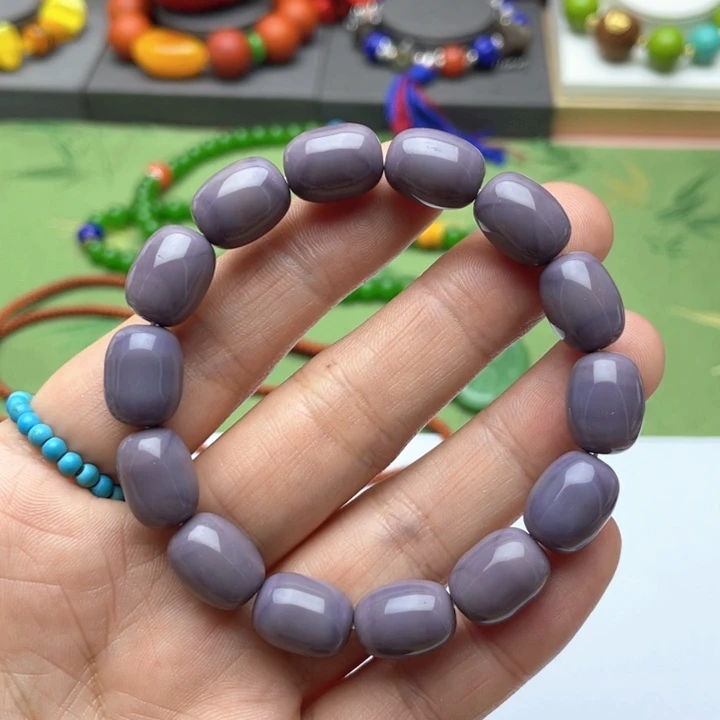 树脂制品13号紫色手串