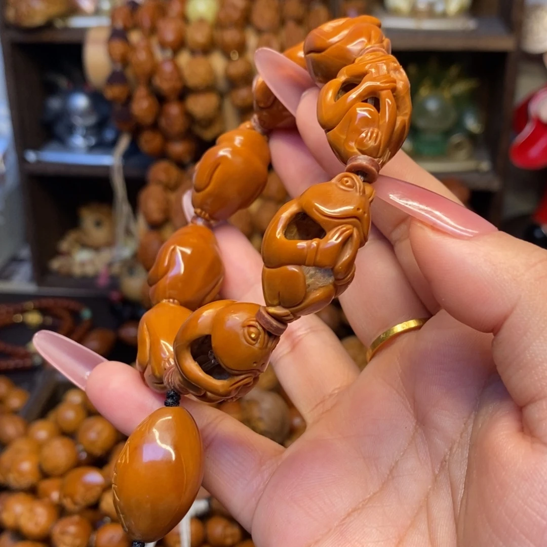 橄榄核手串/手链呱呱来财