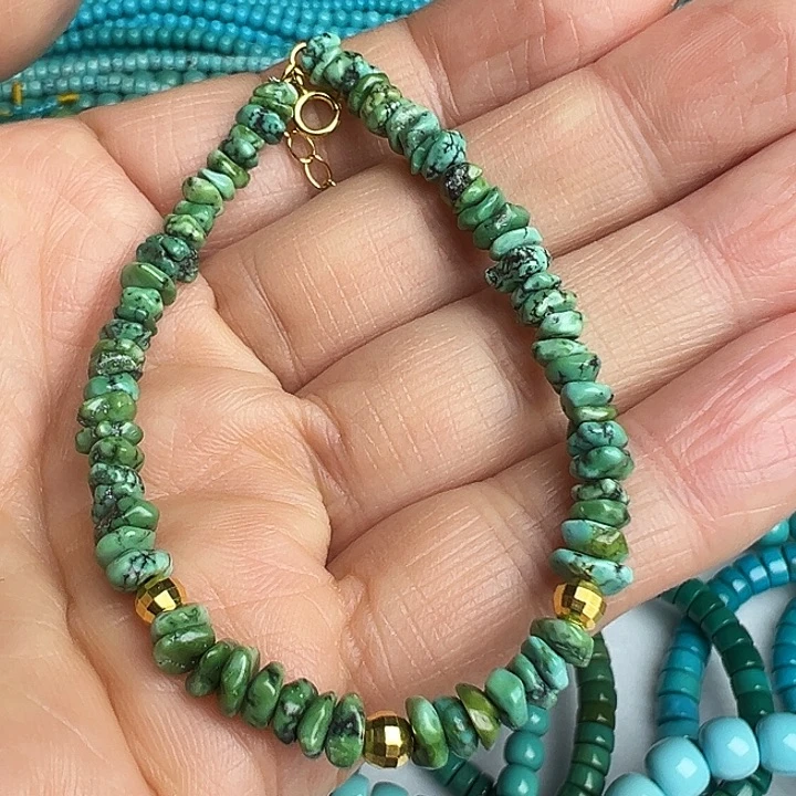 绿松石未镶嵌珠宝奇石