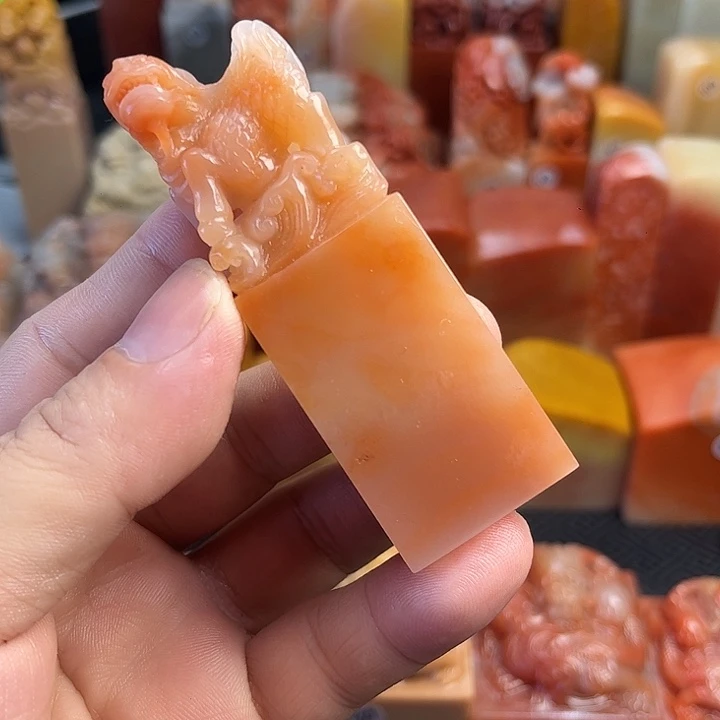 老挝石老挝保利石印章