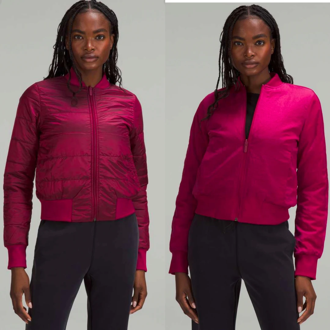 lululemon/露露乐蒙NonStop BomberJacket 女双面棉服夹克