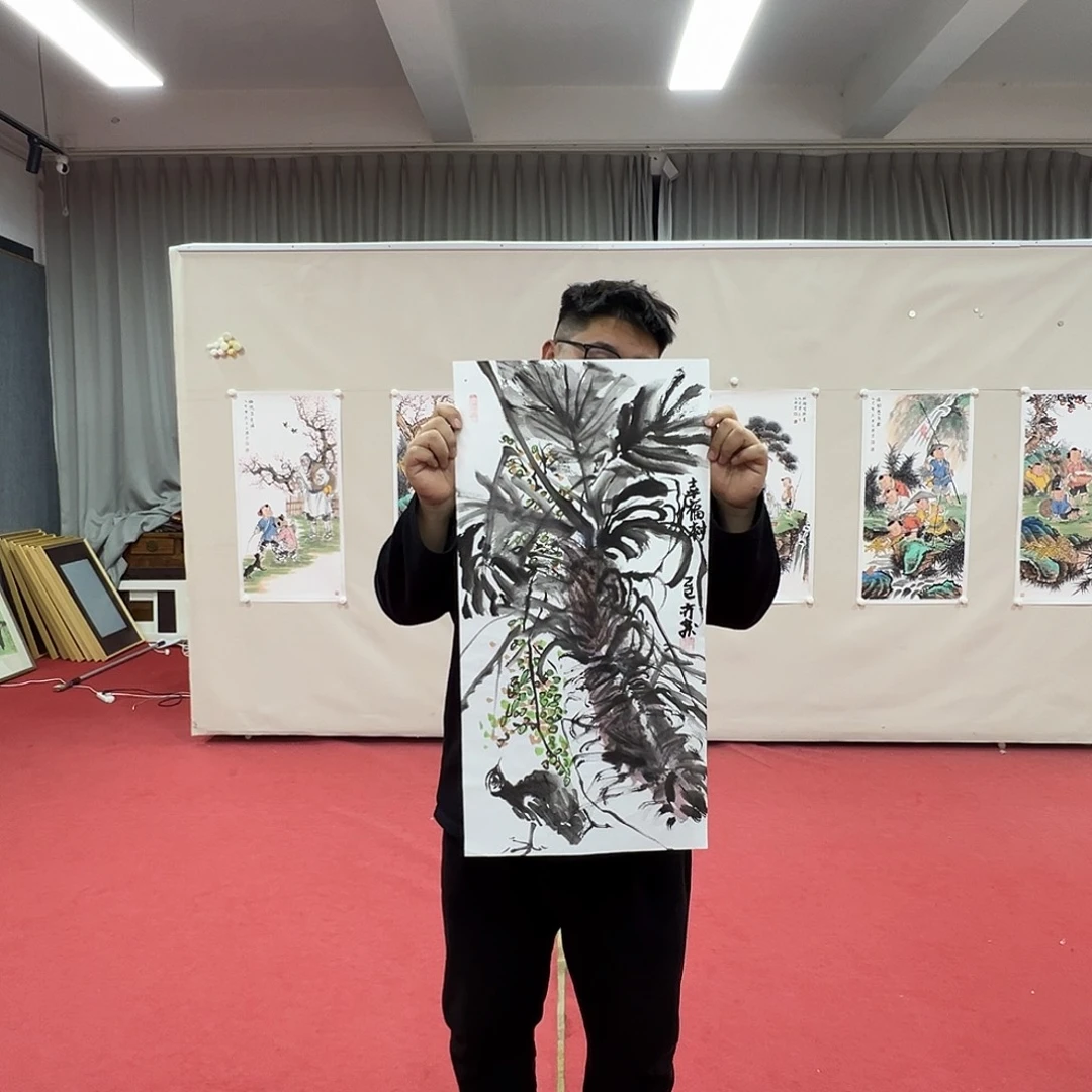 国画齐炎老师艺术精品