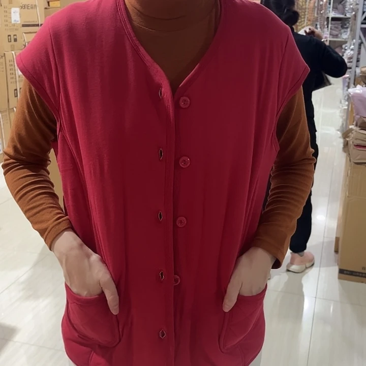 马甲女款165尺码枣红90到125斤