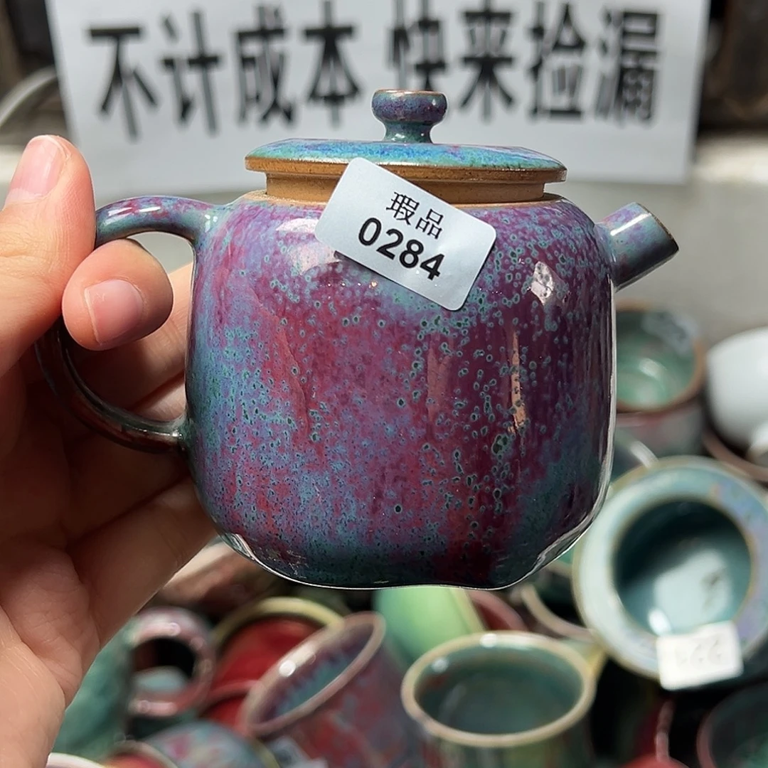 陶摆件窑口自销原矿钧瓷
