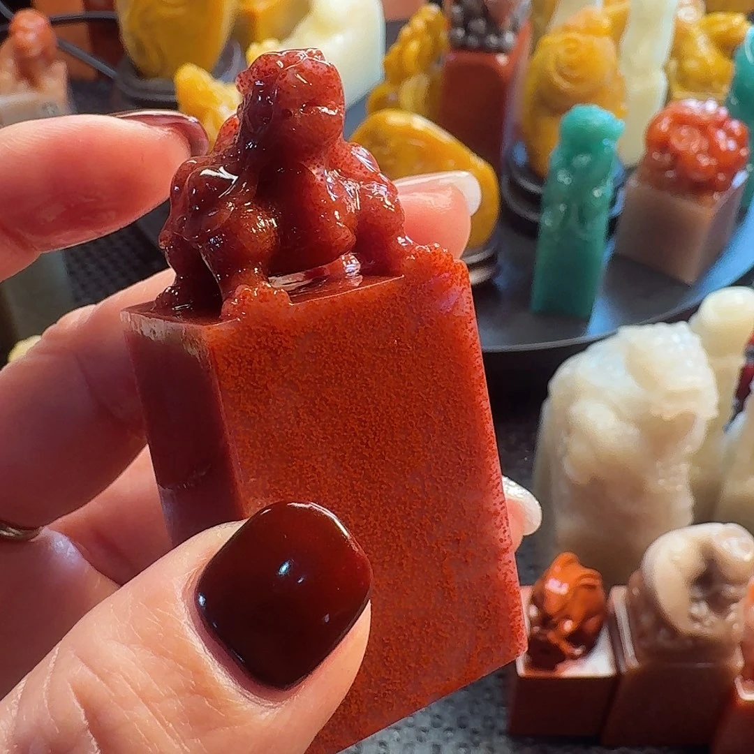 寿山石印石老挝石