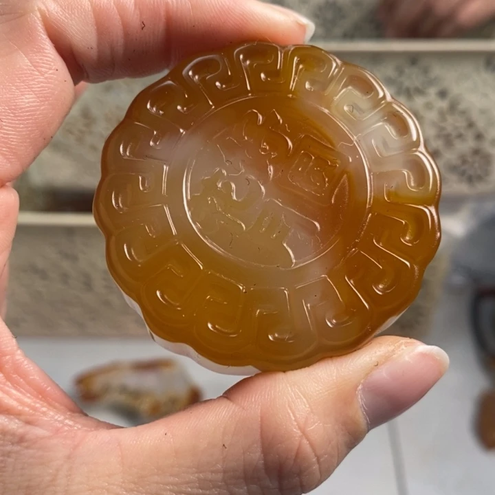 玛瑙/玉髓吊坠(不含链)未镶嵌