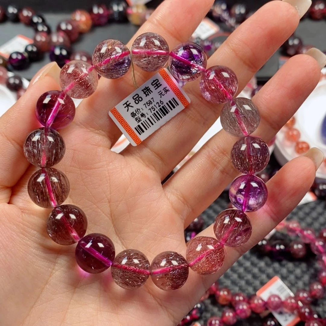 超七手链75126未镶嵌水晶伊*