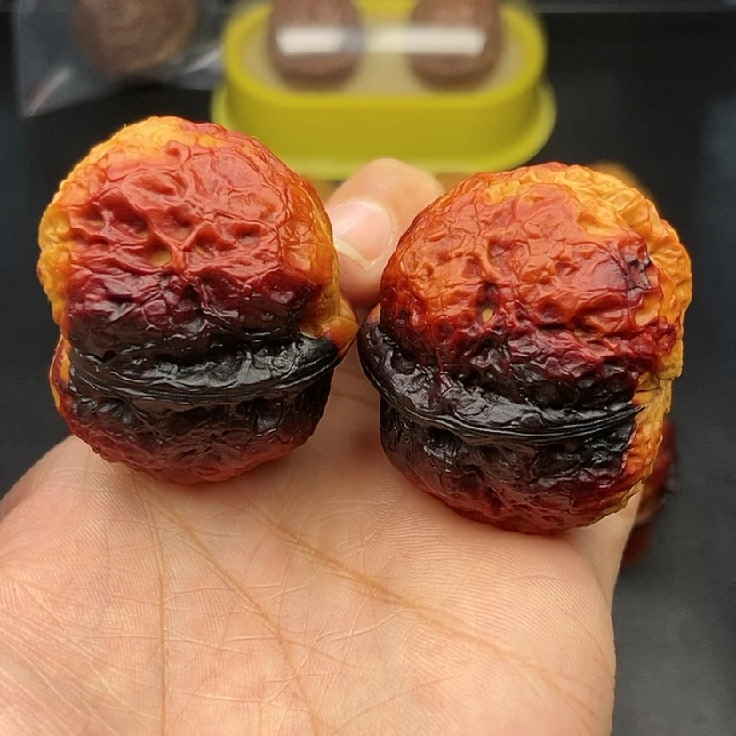 【闪购商品】把件文玩核桃43尺霸王蟾