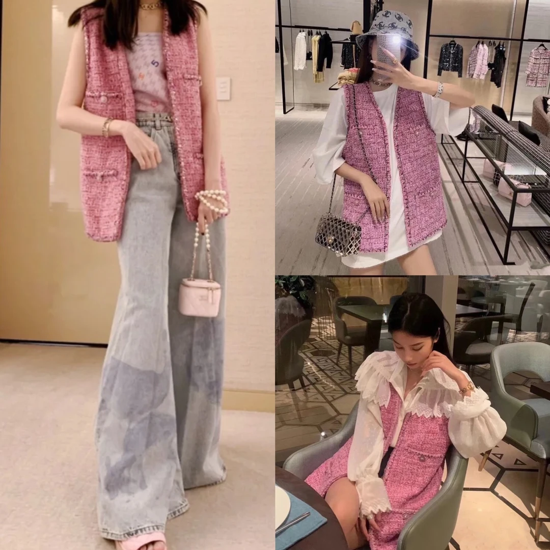 99新 Chanel/香奈儿 安洁利严选 马甲 尺码36成色看直播GSS26062