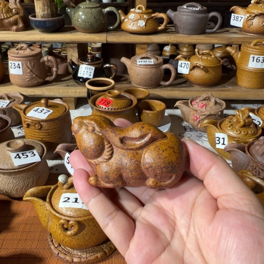 缸微瑕原谷烧高温粗瓷