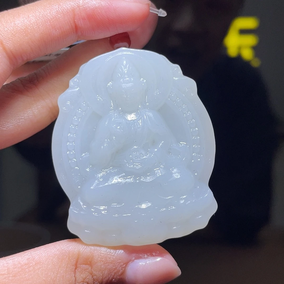 和田玉未镶嵌颈饰D2