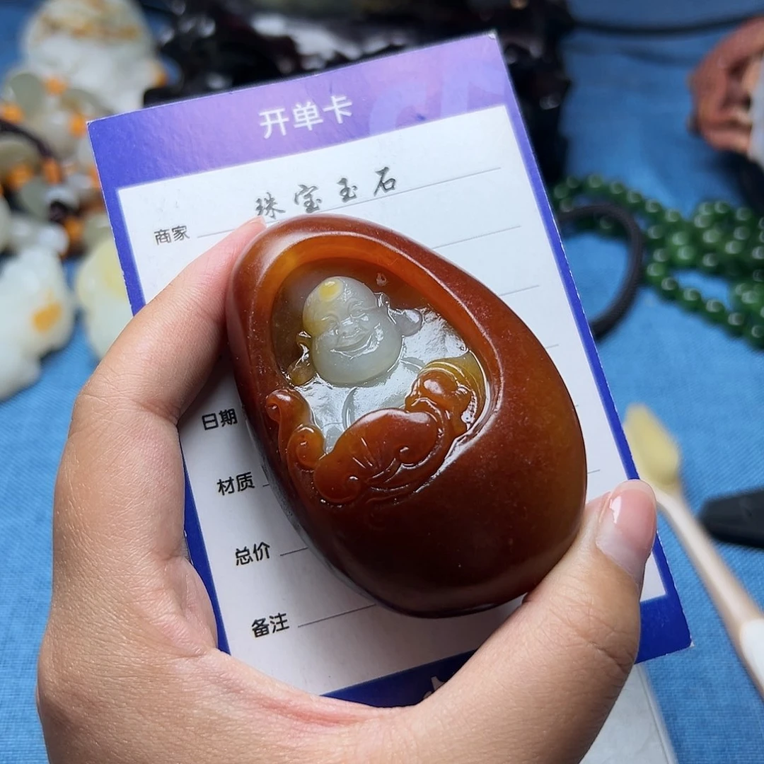 和田玉未镶嵌颈饰d****r