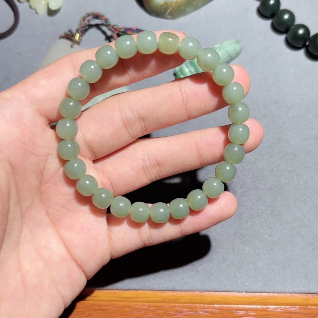 和田玉手链未镶嵌