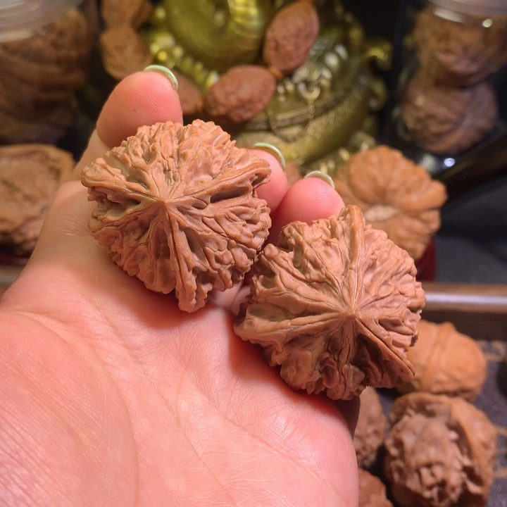 文玩核桃吊坠39尺学超三楞