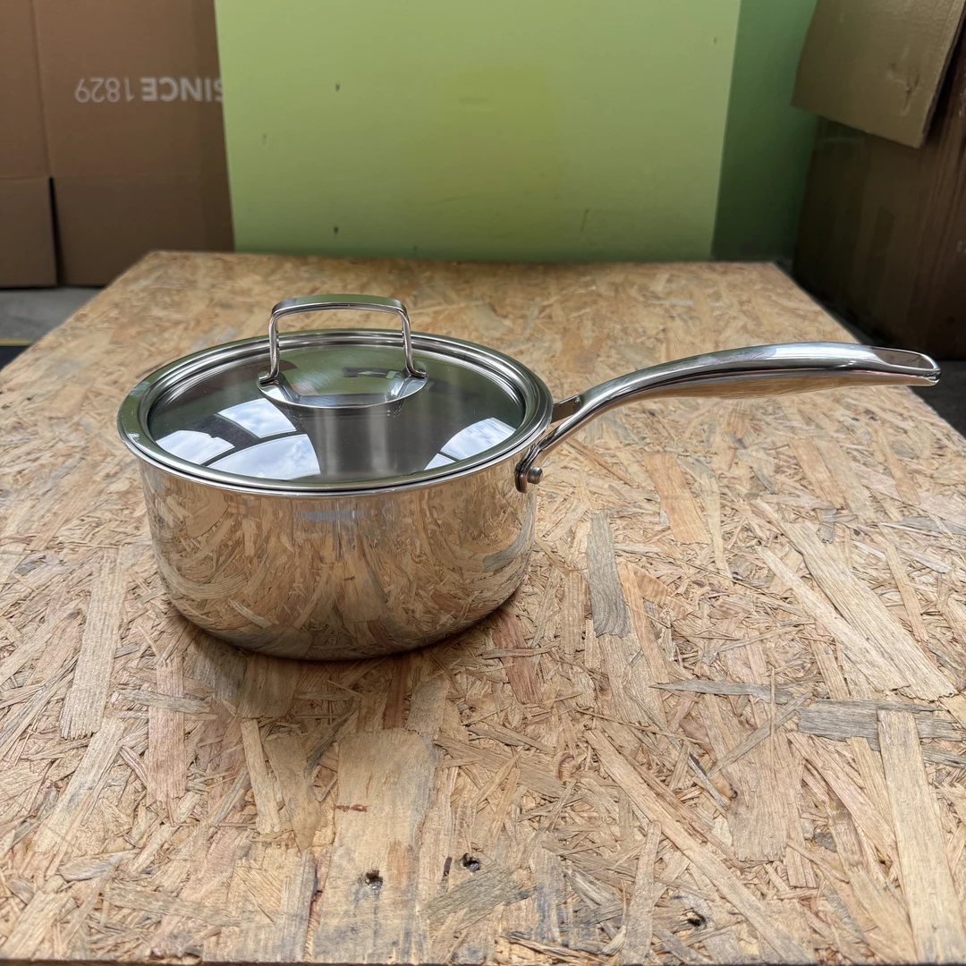 【商姐专属】钢琴系列三层钢单柄20CM奶锅（随机盖）GQ20DC