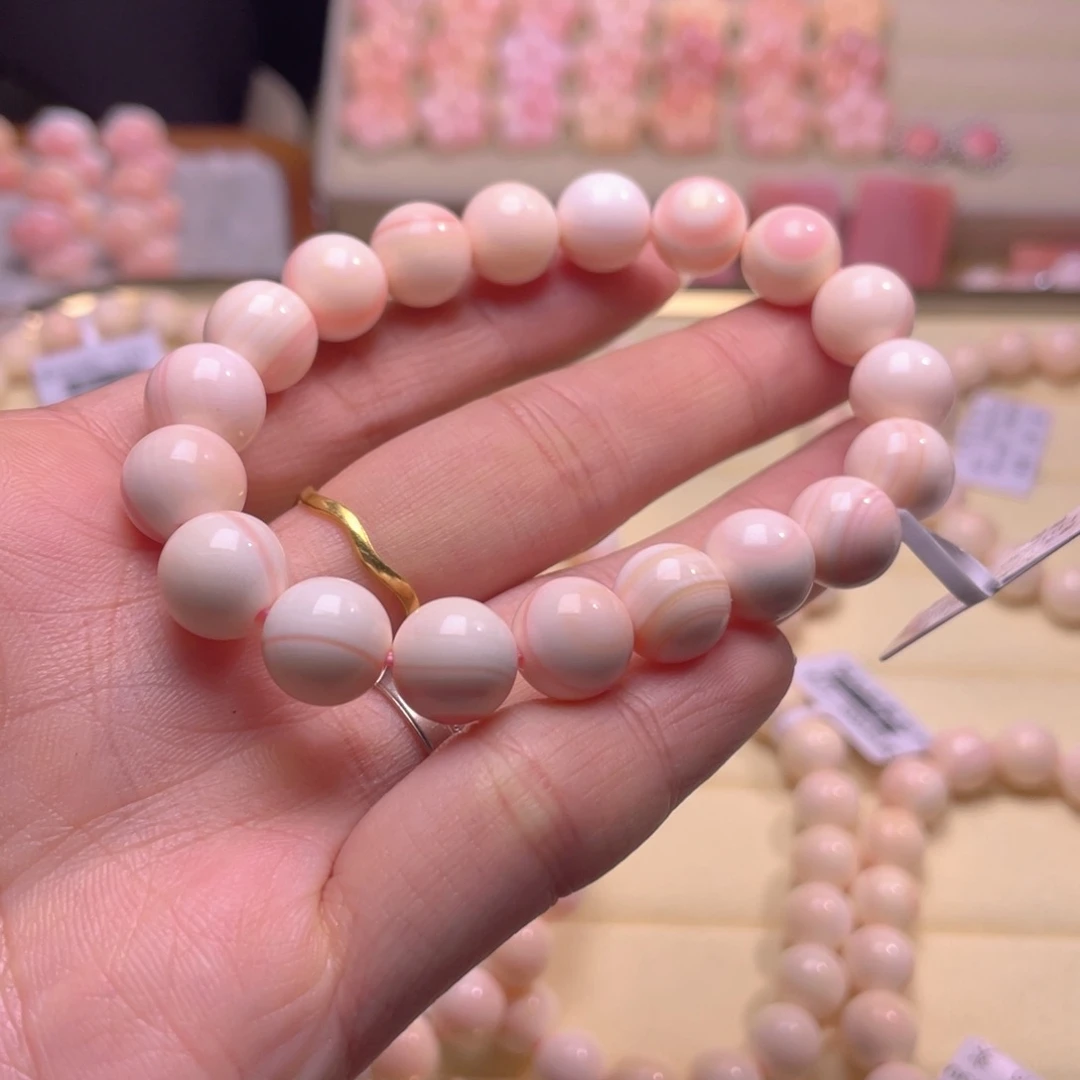 未镶嵌海螺珠手串?福利