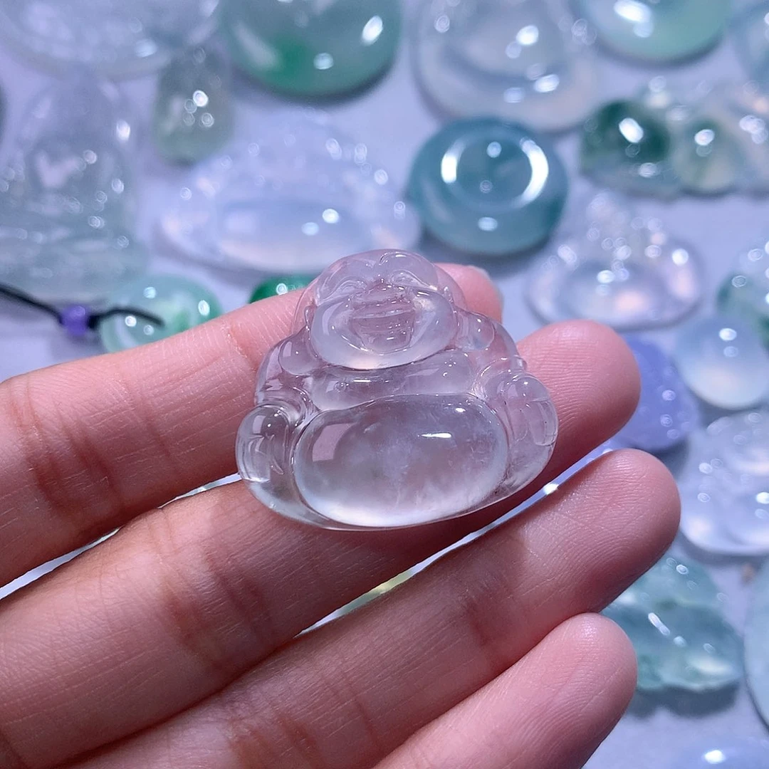 【闪购商品】翡翠颈饰未镶嵌佛