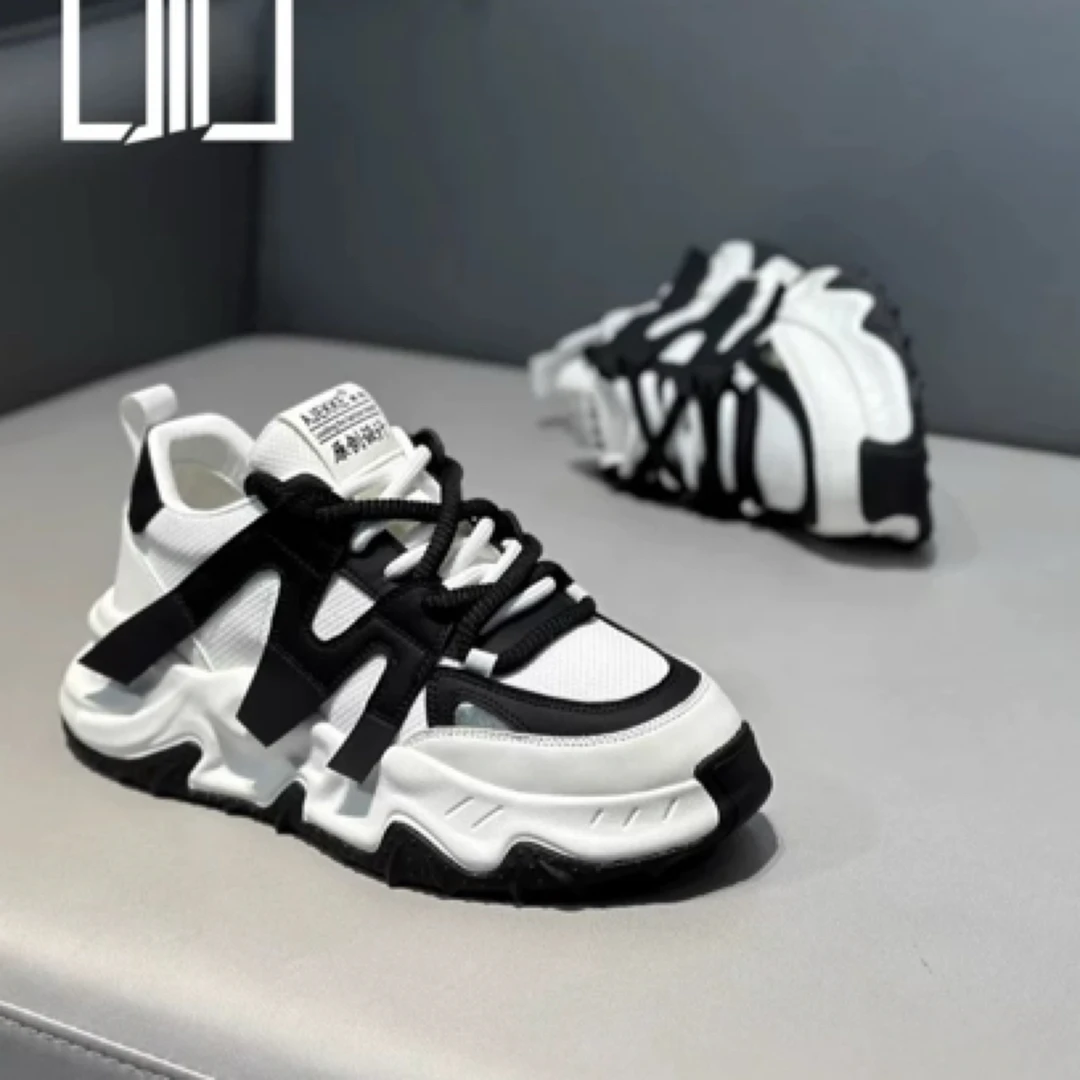 运动风老爹鞋休闲风时尚休闲鞋休闲厚底男士单鞋百搭男鞋