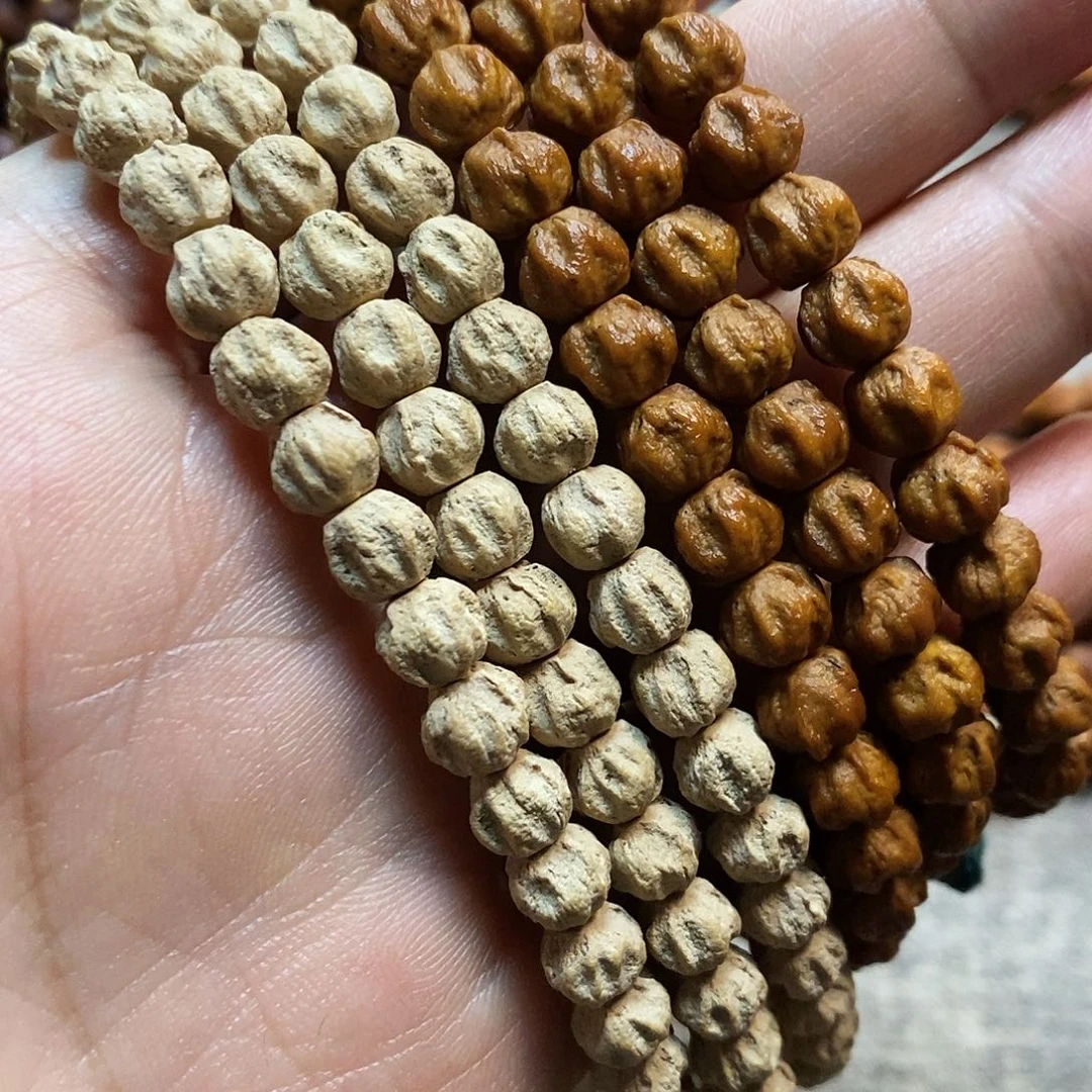吊坠柏香籽/百香籽热振粉皮原桩微磨矮莲鬼