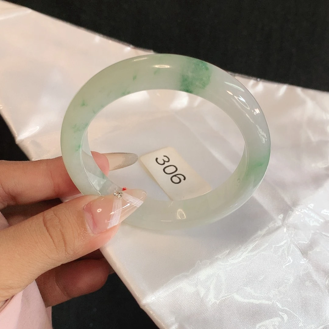 未镶嵌手镯翡翠56圈0306