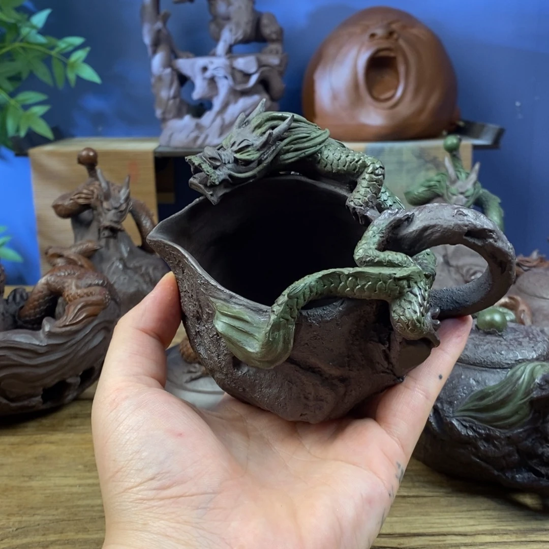 七***6茶壶紫砂紫砂 公道杯