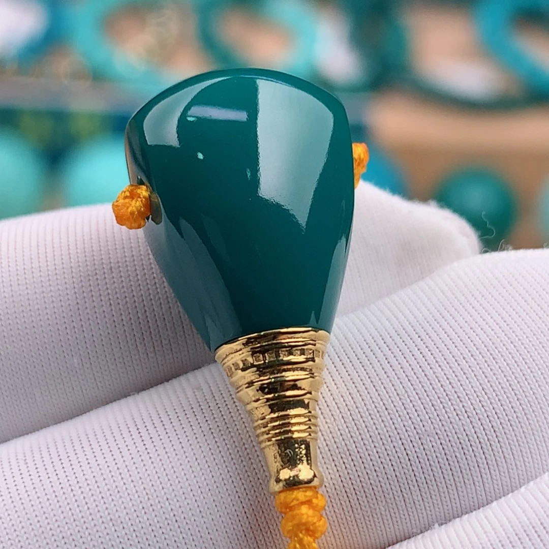 未镶嵌绿松石珠宝奇石12mm