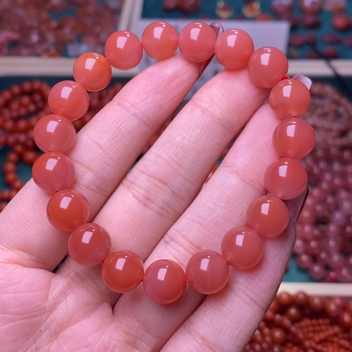 南红玛瑙手链未镶嵌4