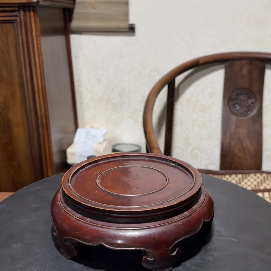 陶木头底座，不退不换