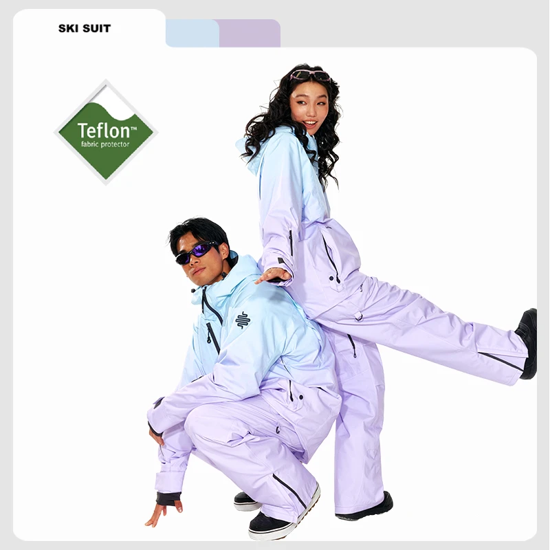 【LITAN-J021/T012】男女款单板双板滑雪服套装户外运动防水滑雪