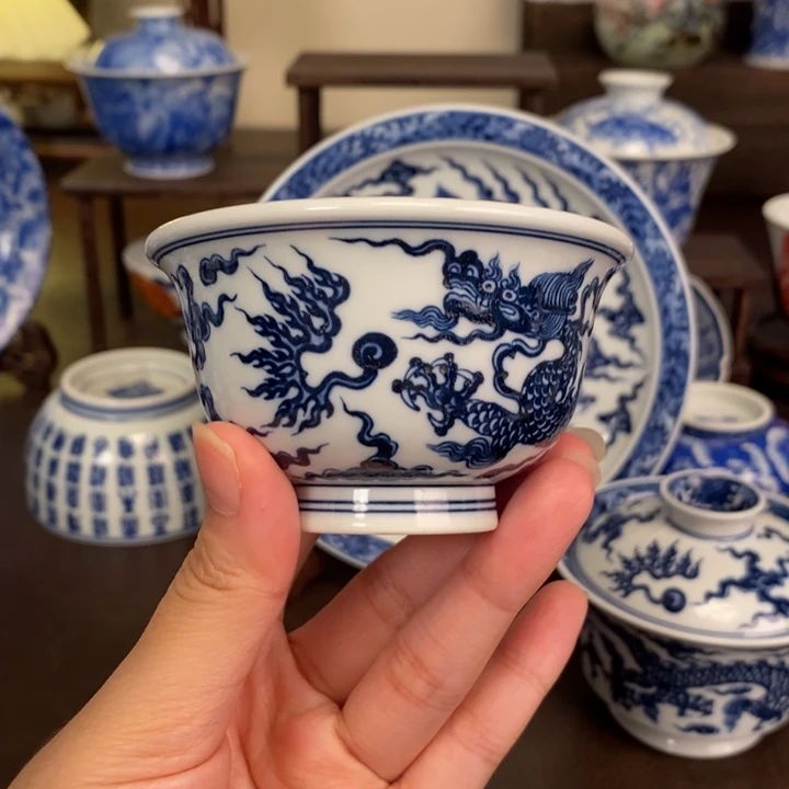 景德镇陶瓷手工手绘