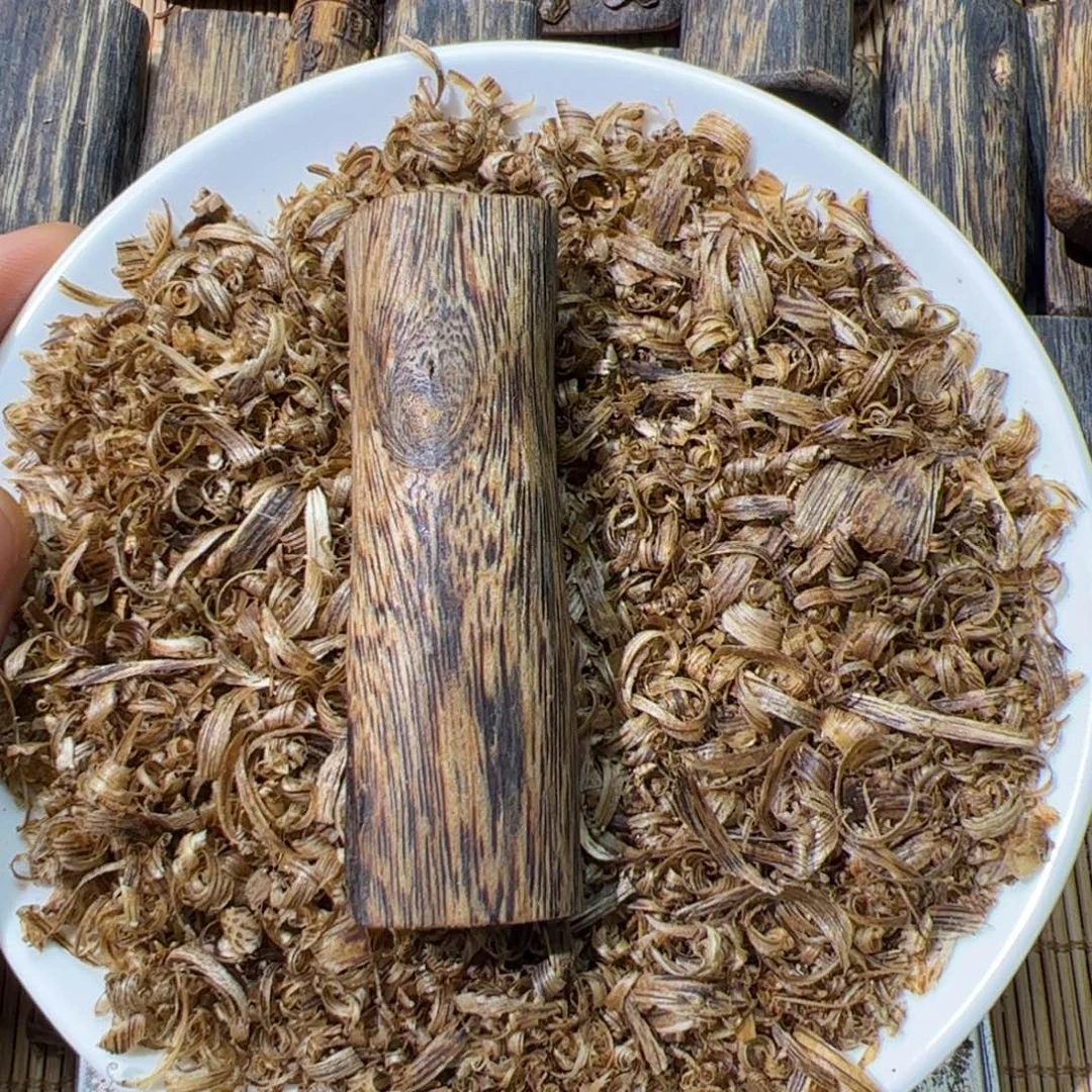 沉香碎屑沉香黄棋素牌12克+