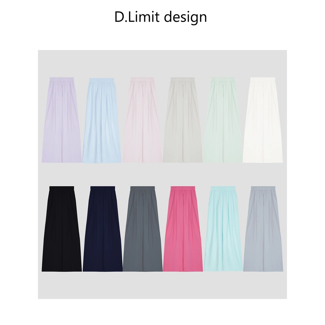 【D.Limit design】自在松弛轻薄松紧腰垂感日系山本裤DLYEP267