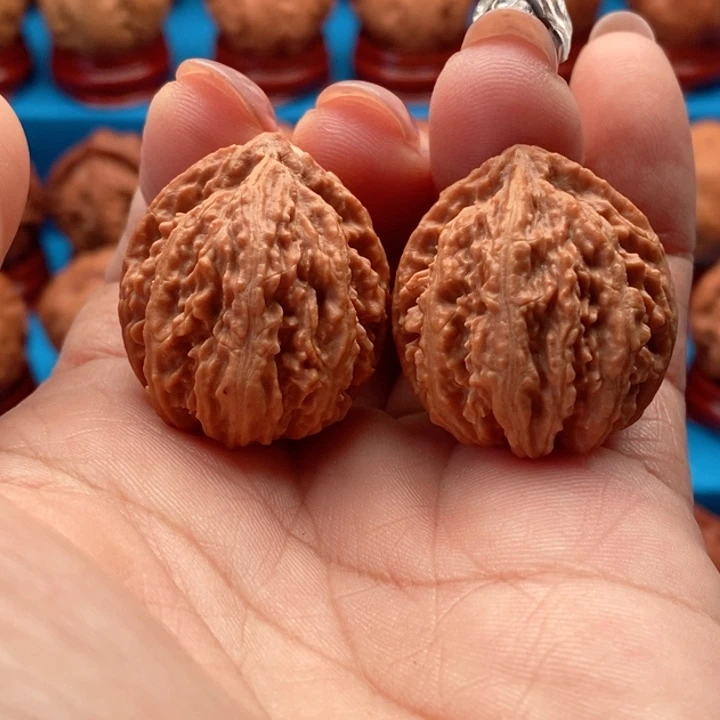 把件文玩核桃雪花