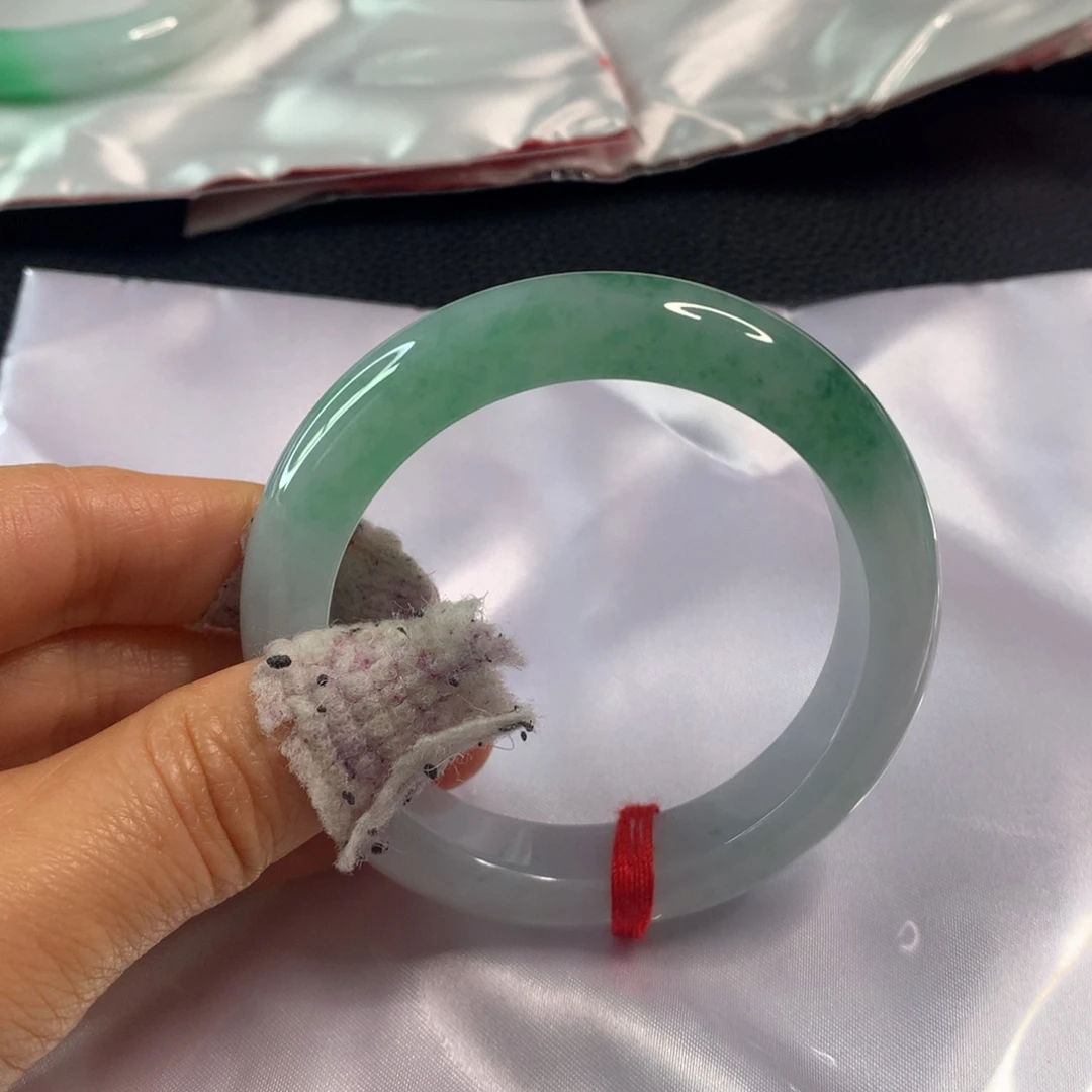翡翠未镶嵌手镯翡翠手镯55.8