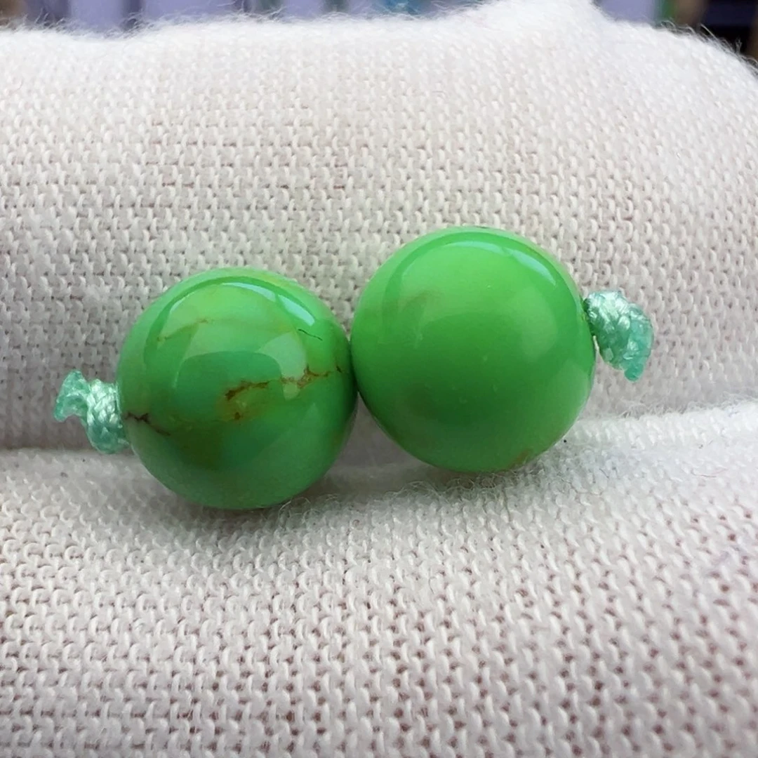 菜籽绿圆珠7.4mm兰