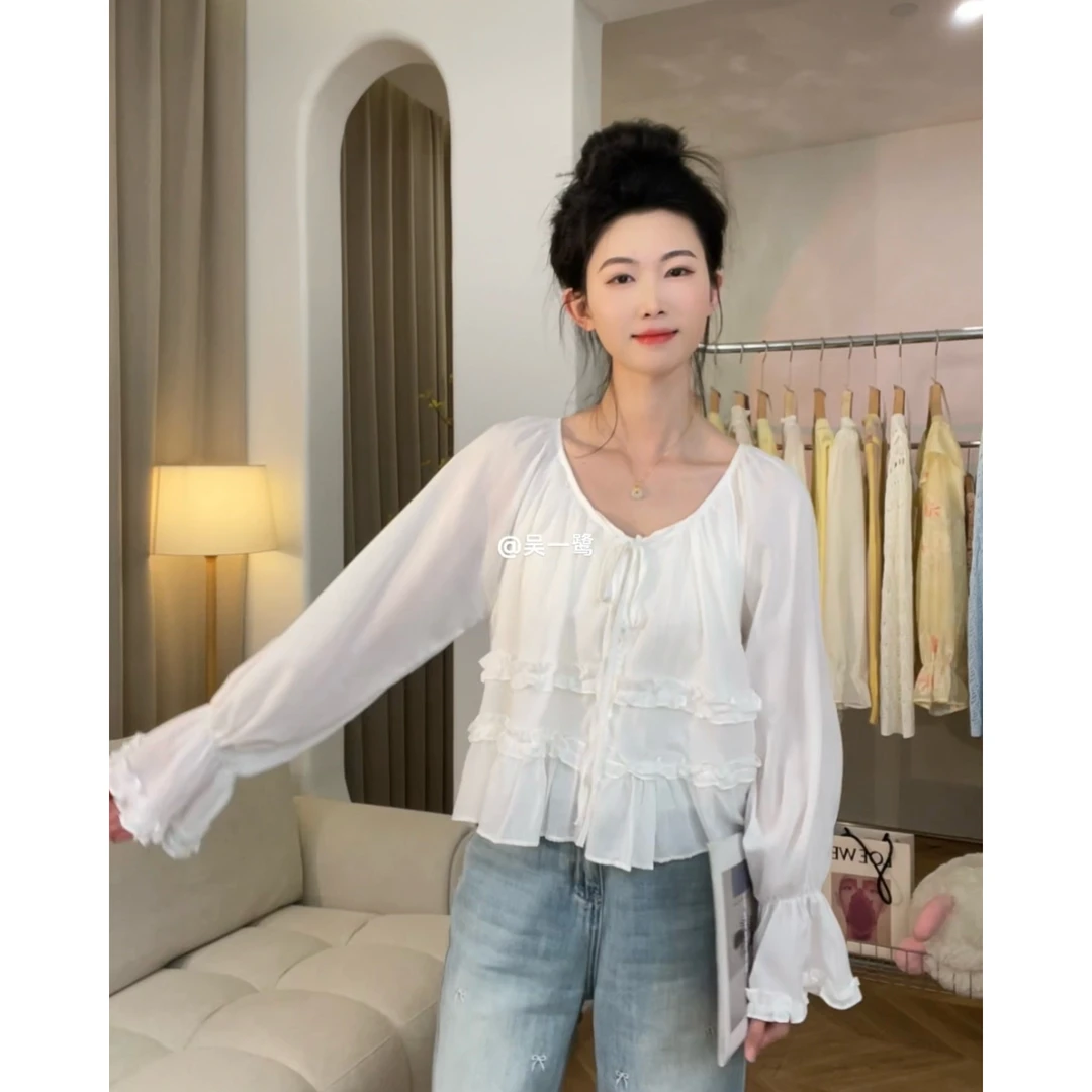 WUYILU ʚ ✿ 372✿ ɞ 韩版休闲宽松女2025夏新款